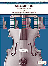 Adagietto Orchestra sheet music cover Thumbnail